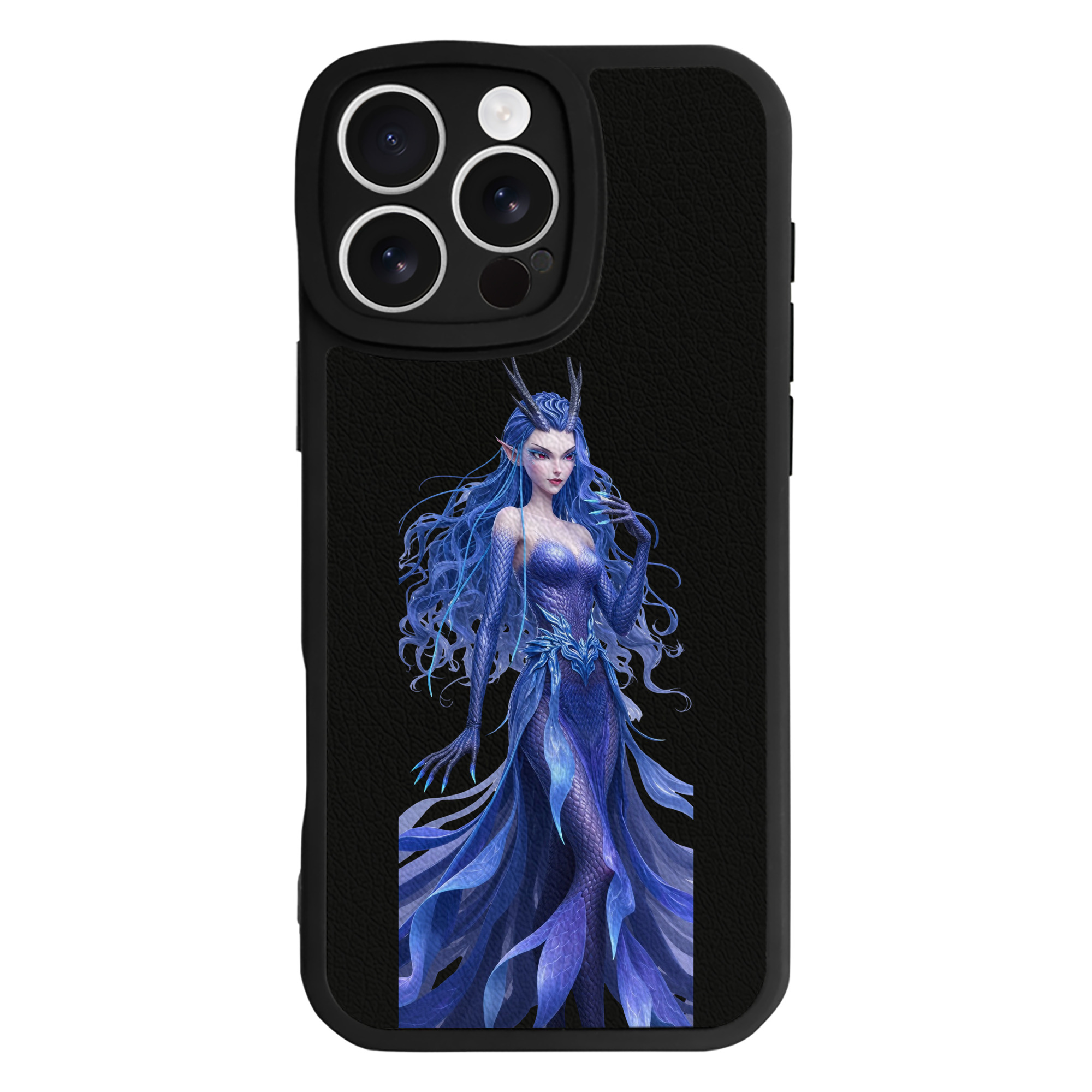 （画像用） Ne Zha 2 ナタ 魔童の大暴れ 【iPhone 16シリーズ対応】シリコンスマホケース（レザー調） 材質：シリコン